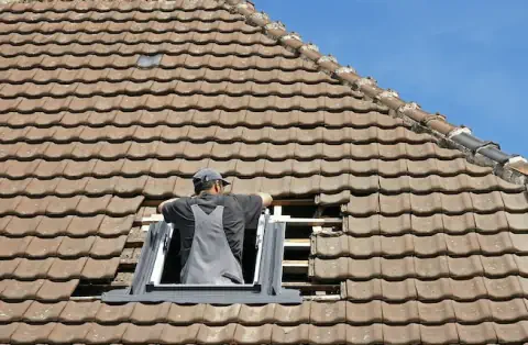 Pose de velux - Landser